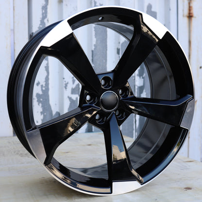 AU05 | Black Machined Face
