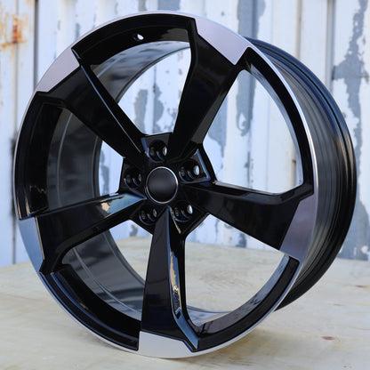 AU05 | Black Machined Face