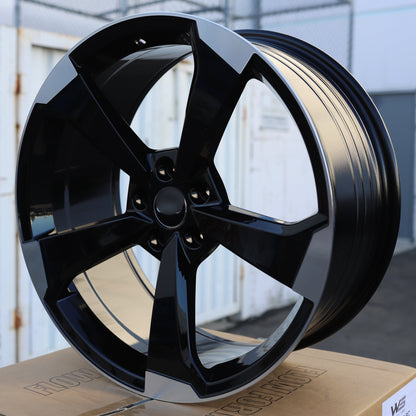 AU02 | Black Machined Face
