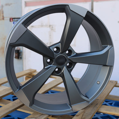 AU02 | Matte Grey Machined Face