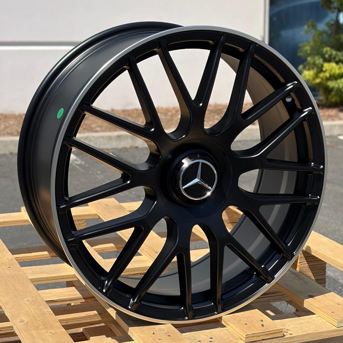 MB03 | Matte Black Machined Lip wheels