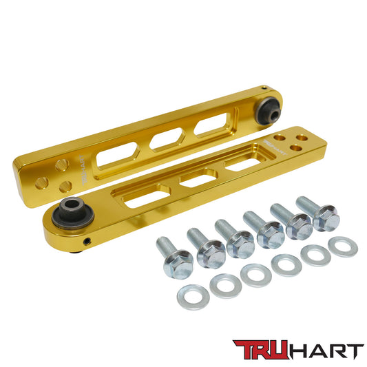 TruHart Rear Gold Lower Control Arms for 2002-2006 Acura RSX