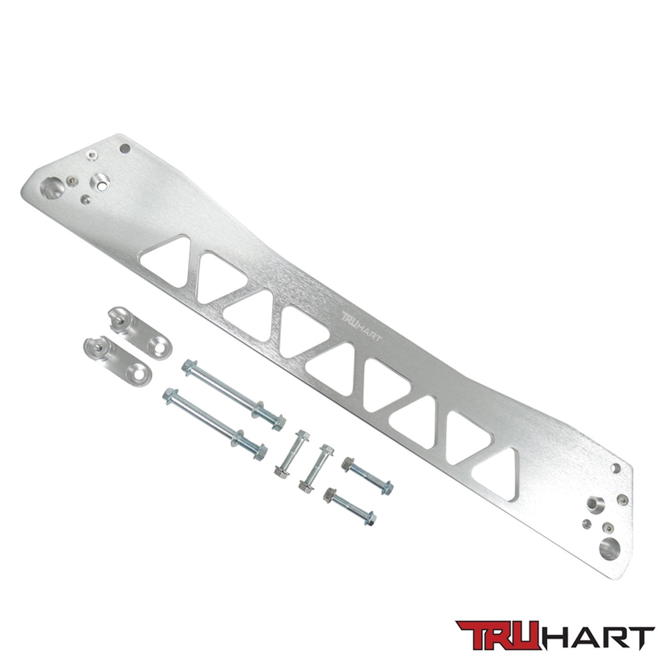 TruHart Rear Polished Subframe Brace for 1992-1995 Honda Civic