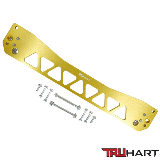 TruHart Rear Gold Subframe Brace for 1996-2000 Honda Civic (TH-H112-GO)