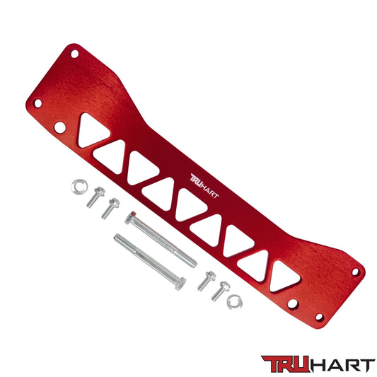TruHart Rear Subframe Brace Anodized Red For 01-05 Honda Civic / 02-06 Acura RSX (TH-H113-RE)