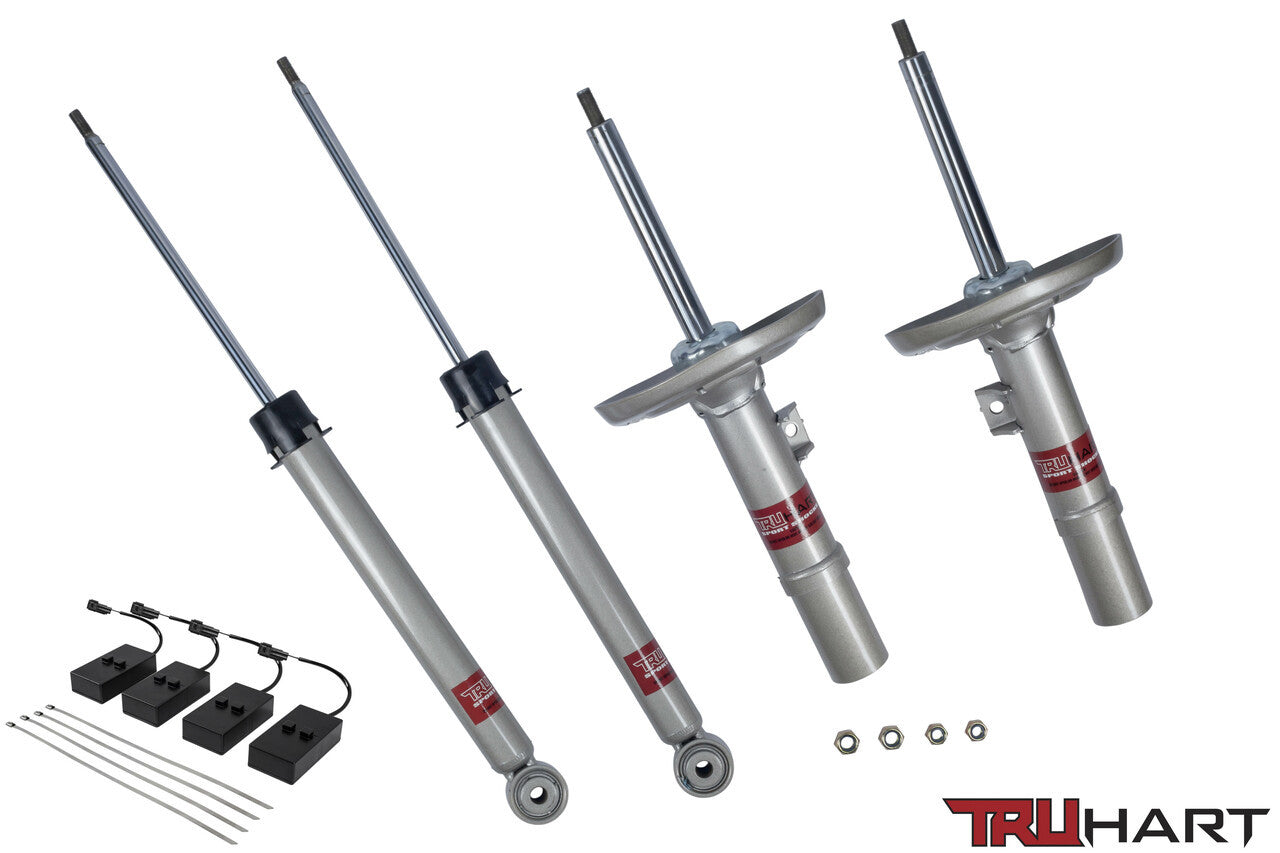 TruHart Sport Shocks for 2017-2024 Honda Civic Si (Incl. ADS BYPASS MODULES)