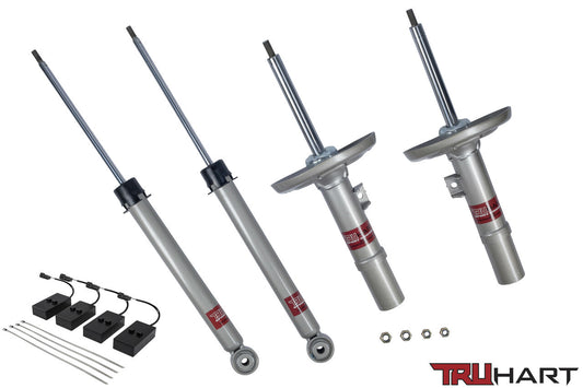 TruHart Sport Shocks for 2017-2024 Honda Civic Si (Incl. ADS BYPASS MODULES) - (TH-H516-M)