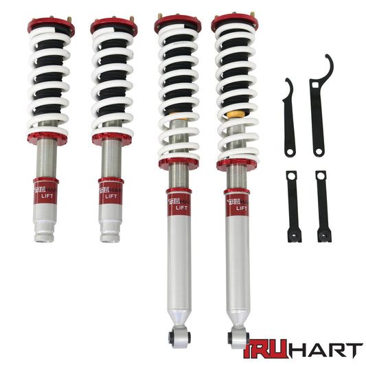 TruHart SteetPlus Coilovers for 1997-2001 Honda CR-V (Lifts 2-3.5") - (TH-H803-LIFT)
