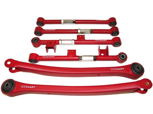 TruHart Rear Adjustable Trailing & Lateral Arms for 1997-2007 Subaru Impreza & WRX