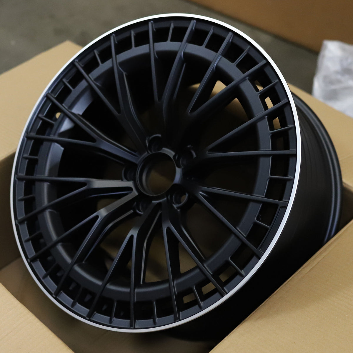 MB23 | Satin Black Machined Lip