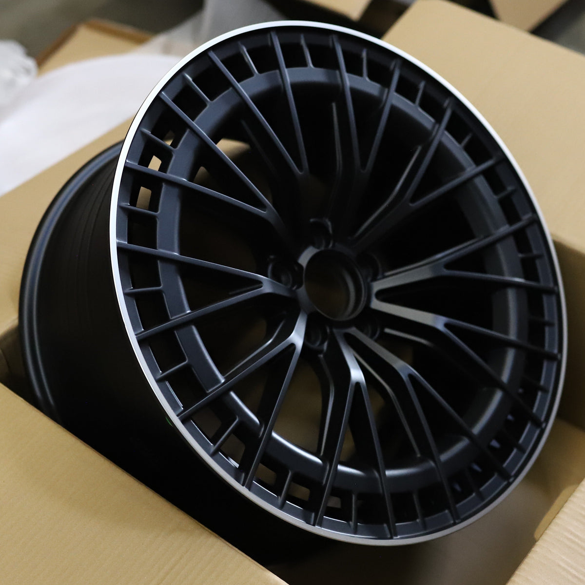 MB23 | Satin Black Machined Lip