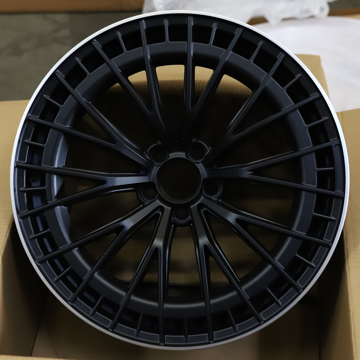 MB23 | Satin Black Machined Lip