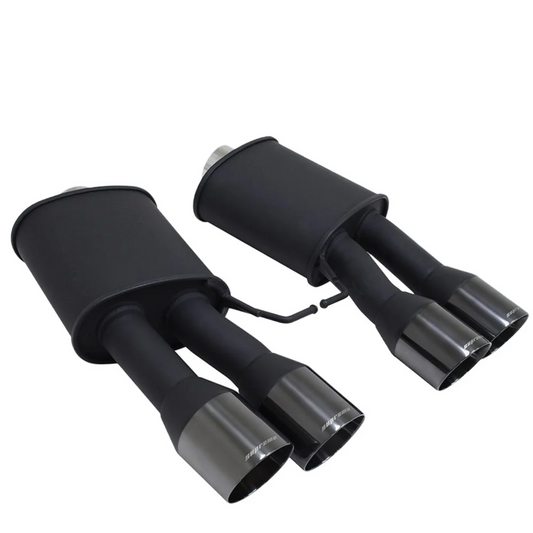 Megan Racing Supremo Axle Back Exhaust System Black Tip For BMW M6 F13/M6 Gran Coupe F06
