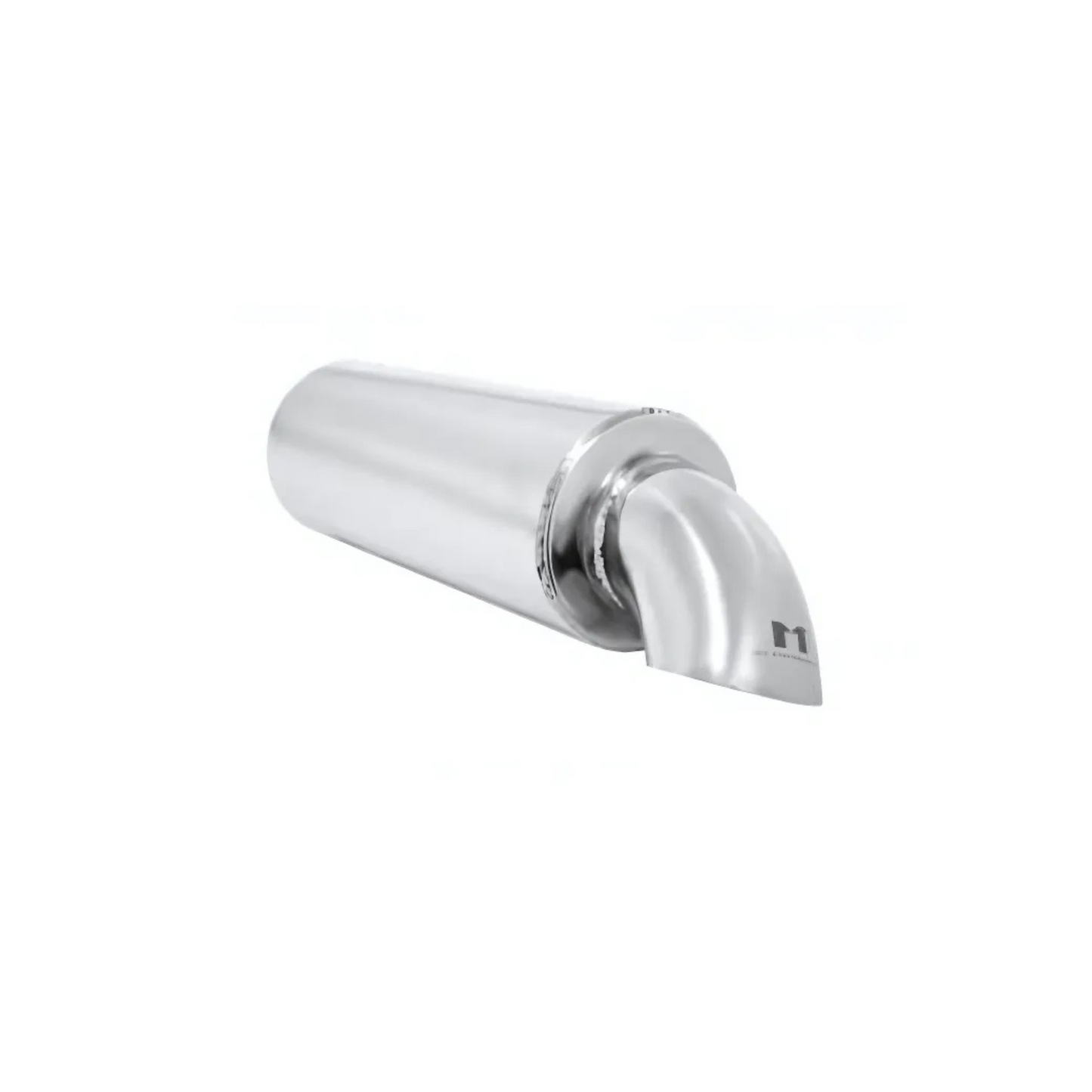 Manzo Universal Stainless Steel 17.5"x4" Exhaust Muffler Turndown Style Tip (TP-MU-101)