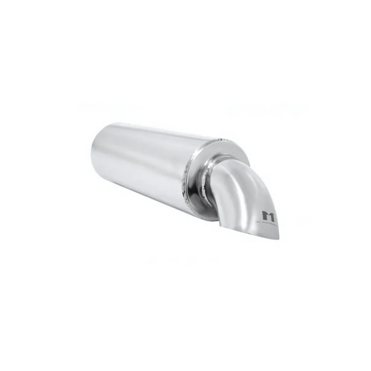 Manzo Universal Stainless Steel 17.5"x4" Exhaust Muffler Turndown Style Tip (TP-MU-101)
