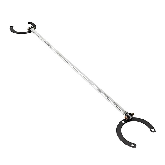 Manzo Aluminum Front Upper Strut Tower Brace Bar for 2000-2005 Mitsubishi Eclipse (SB-ME00FU)