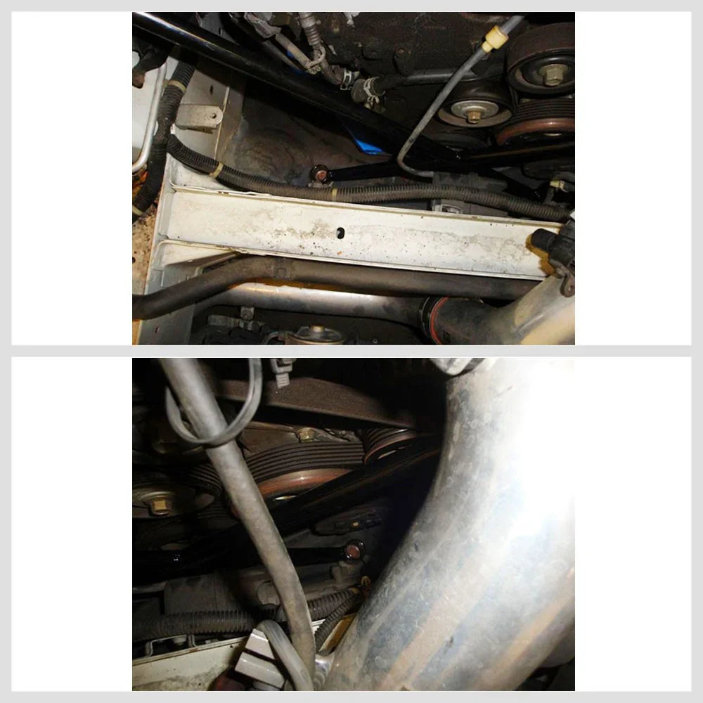 Megan Racing Race Spec Silver Front X-Brace Tower Bar For 99-09 Honda S2000 AP1 AP2 w/Aftermarket Intake