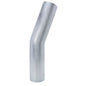 HPS 2 inch OD 20 Degree Bend 6061 Aluminum Elbow 16 Gauge w/ 2 inch CLR
