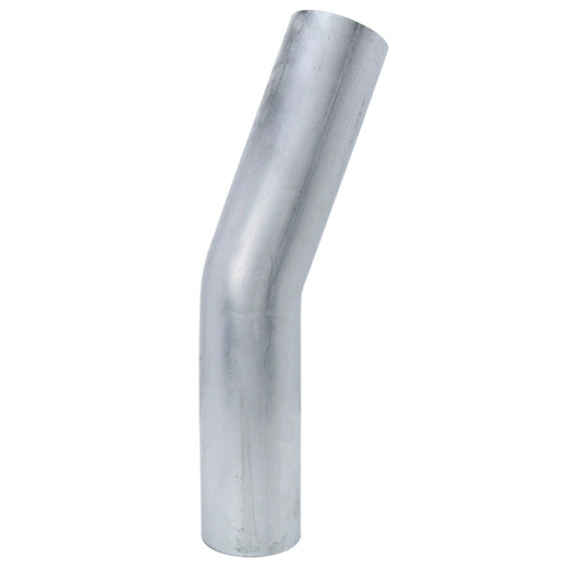 HPS 2 inch OD 20 Degree Bend 6061 Aluminum Elbow 16 Gauge w/ 3 1/8 inch CLR