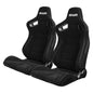 BRAUM Elite Sport Seats (Reclining - Black Jacquard Cloth) BRR1-BFGS