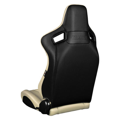 BRAUM Elite Sport Seats (Reclining - Beige Leatherette) BRR1-BGBW
