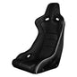 BRAUM Venom-X Fixed Back Bucket Seat [Black Diamond] White or Red Stitching