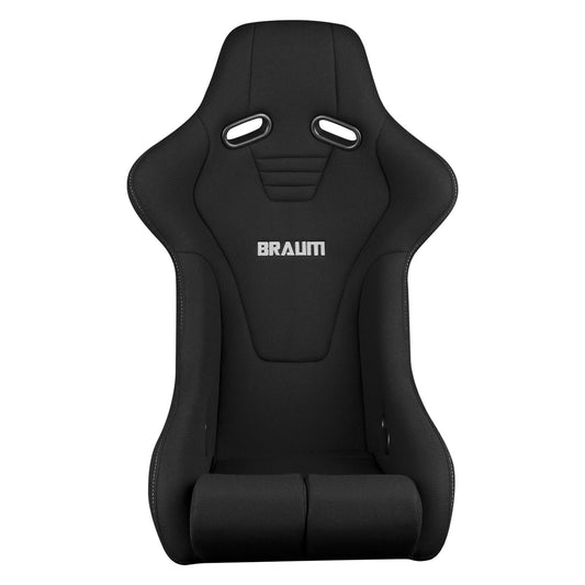 BRAUM Falcon-R Fixed Back Bucket Seat [Composite FRP] Black / Blue / Red / Red Plaid