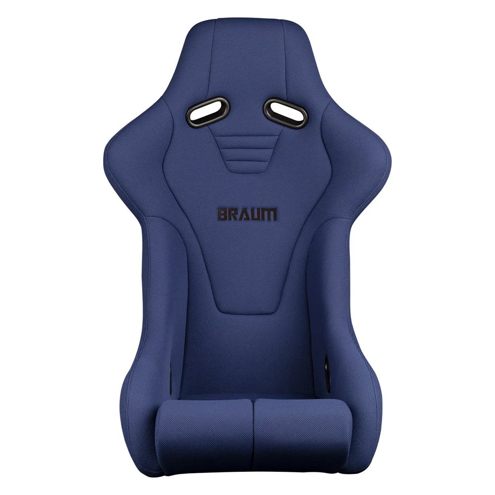 BRAUM Falcon-R Fixed Back Bucket Seat [Composite FRP] Black / Blue / Red / Red Plaid