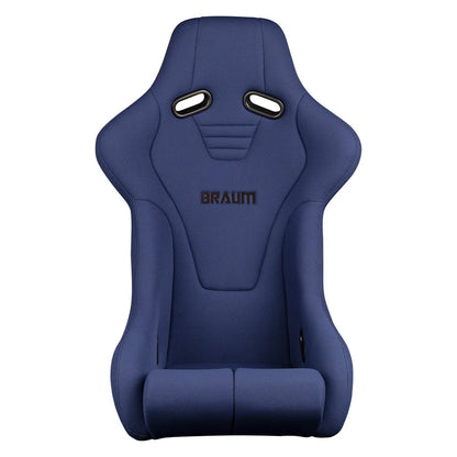 BRAUM Falcon-R Fixed Back Bucket Seat [Composite FRP] Black / Blue / Red / Red Plaid