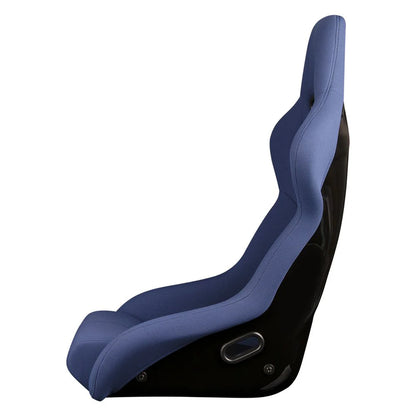BRAUM Falcon-R Fixed Back Bucket Seat [Composite FRP] Black / Blue / Red / Red Plaid