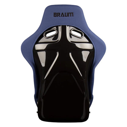 BRAUM Falcon-R Fixed Back Bucket Seat [Composite FRP] Black / Blue / Red / Red Plaid