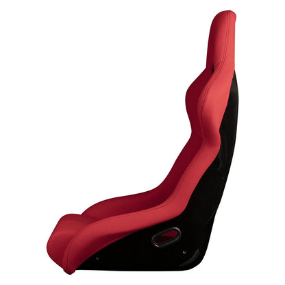 BRAUM Falcon-R Fixed Back Bucket Seat [Composite FRP] Black / Blue / Red / Red Plaid