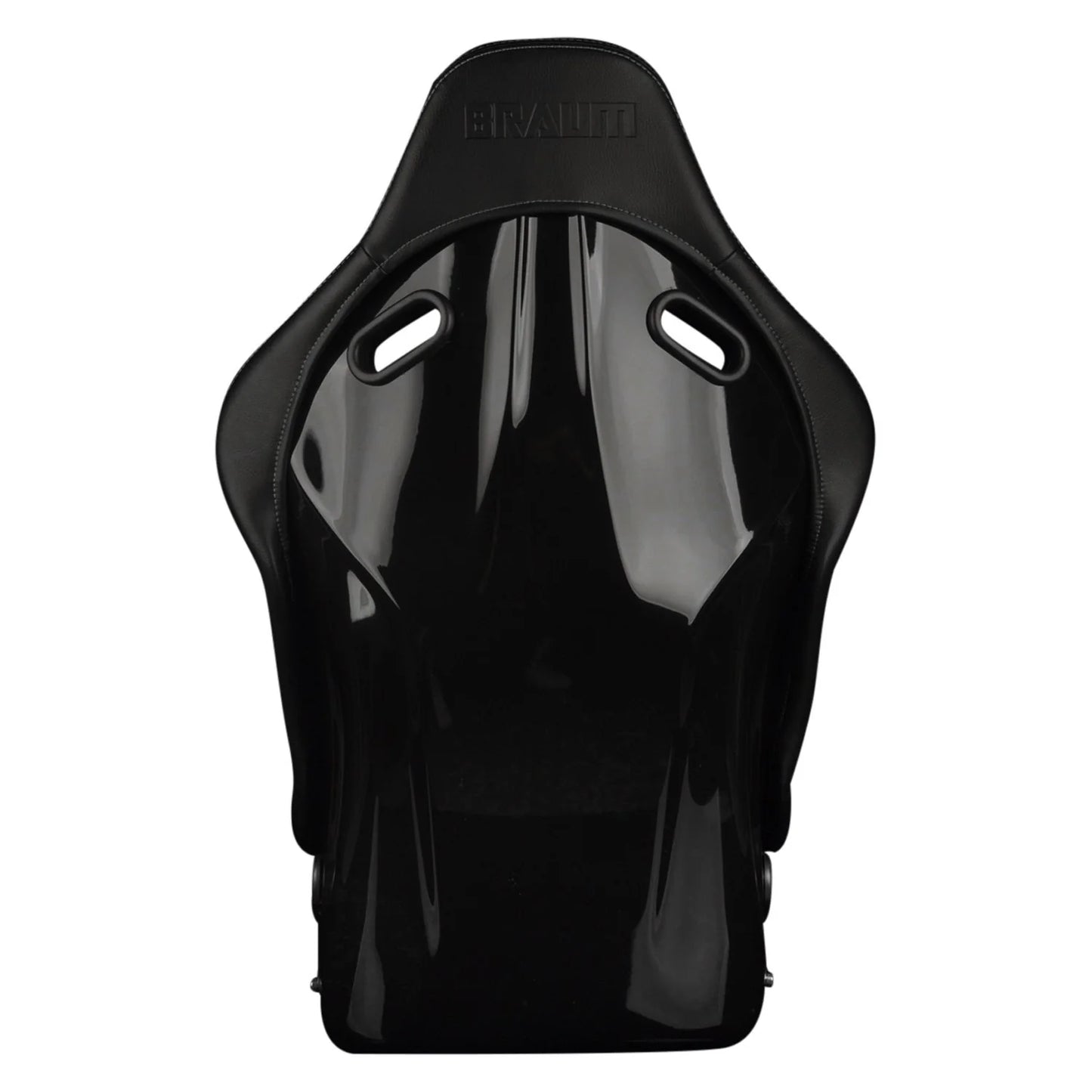 BRAUM Falcon-S Fixed Back Bucket Seat [Composite FRP] Black / White / Red