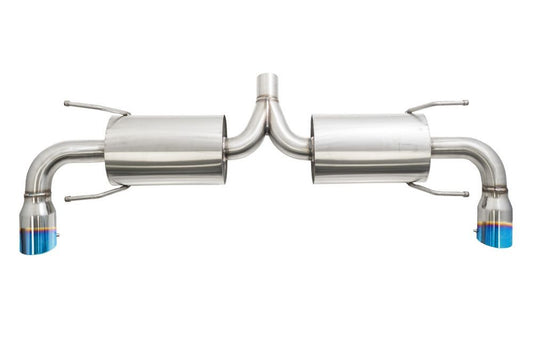 Megan Racing for Mazda RX-8 03-08 Exhaust System (Burnt Tip) - MR-CBS-MRX80325-BT