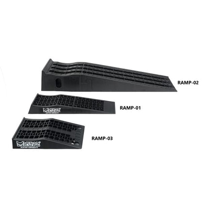 Megan Racing 2PC Composite High Profile Drive-On Car Vehicle Ramp Lifting GVW 16000LB