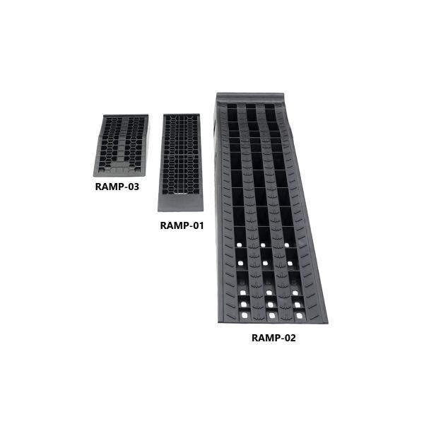 Megan Racing 2PC Composite High Profile Drive-On Car Vehicle Ramp Lifting GVW 16000LB