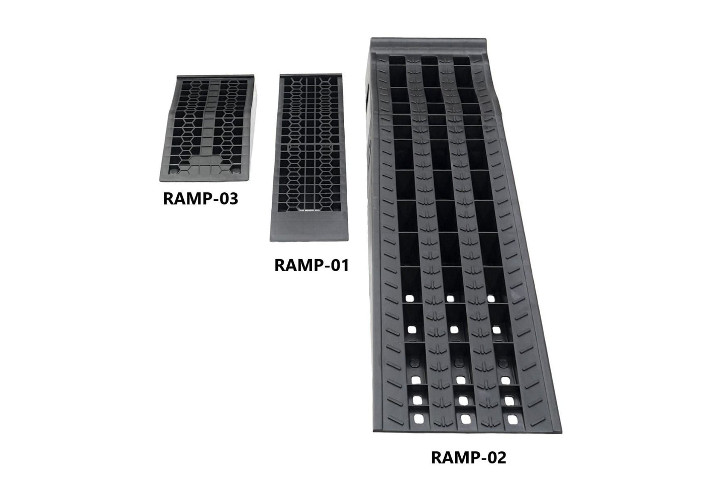 Megan Racing 2PCS Universal Low Profile Drive-On Detachable Auto Service Ramp