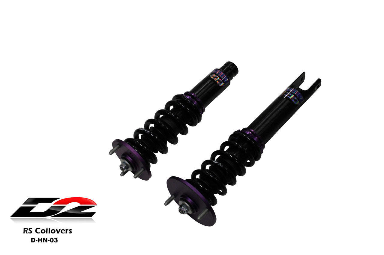 D2 Racing RS Coilovers for 1990-1997 Honda Accord / 1997-1999 Acura CL
