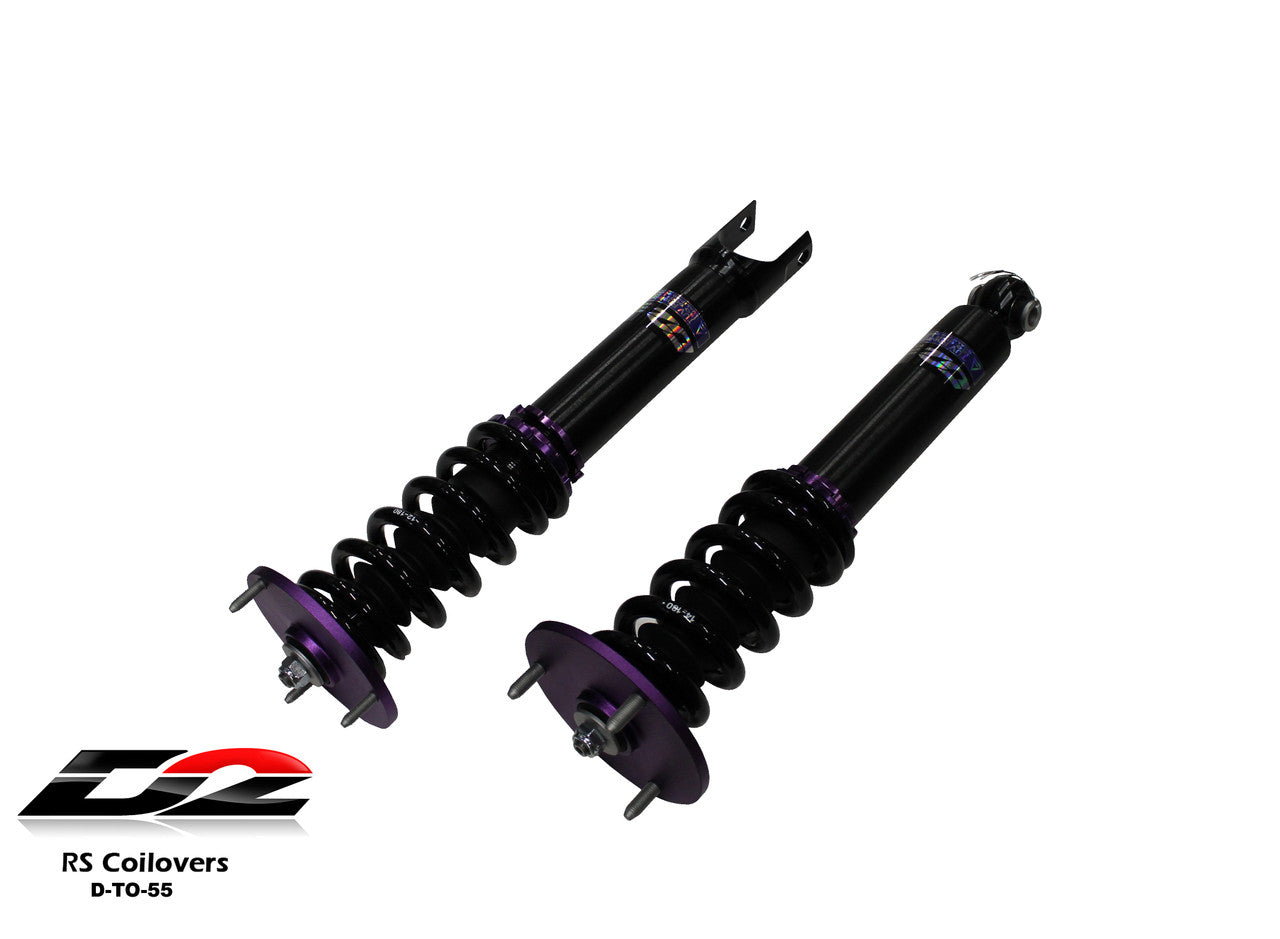 D2 Racing RS Coilovers for 1993-1998 Toyota Supra/ 92-99 Lexus SC300/SC400