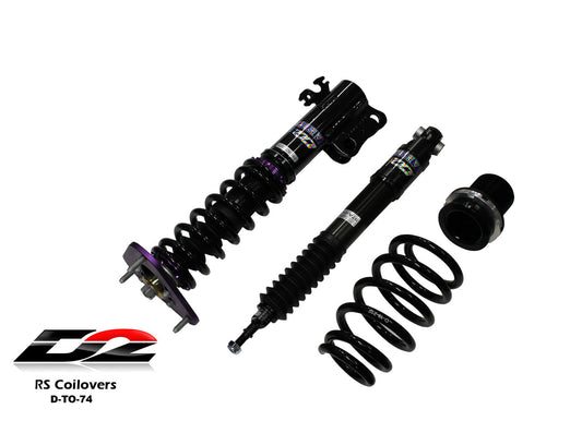 D2 Racing RS Coilovers for 2018-2021 Toyota CH-R / 19-21 Lexus UX200/UX250h (D-TO-74)