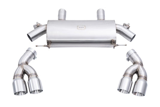 Megan Racing Supremo Exhaust System for 2020+ BMW X4M/X4M Comp. (F98) - MR-CBS-BF98-R+M
