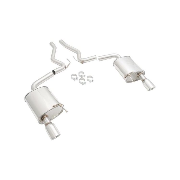Megan Racing Exhaust Ford Mustang Ecoboost 2.3 Ecoboost Turbo S550 (15-23) 2.5" Polished