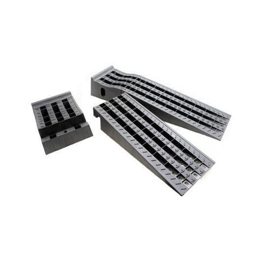 Megan Racing 2PC Composite High Profile Drive-On Car Vehicle Ramp Lifting GVW 16000LB