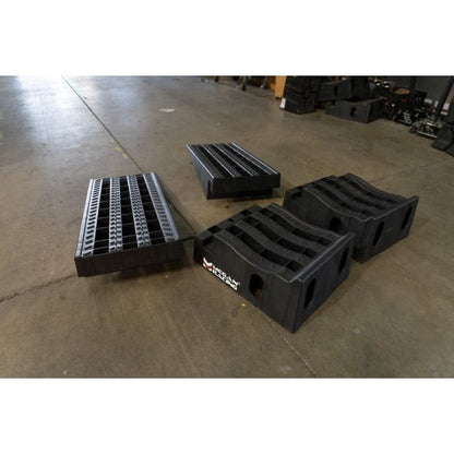 Megan Racing 2PC Composite High Profile Drive-On Car Vehicle Ramp Lifting GVW 16000LB