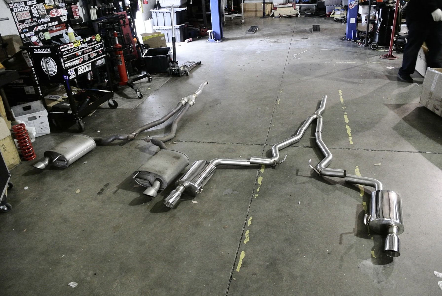 Megan Racing Exhaust Ford Mustang Ecoboost 2.3 Ecoboost Turbo S550 (15-23) 2.5" Polished