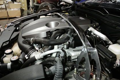 Megan Racing Polish Front Upper Strut Bar For Lexus 16-25 IS-Series / RC-Series 2.0L Turbo In-Line 4