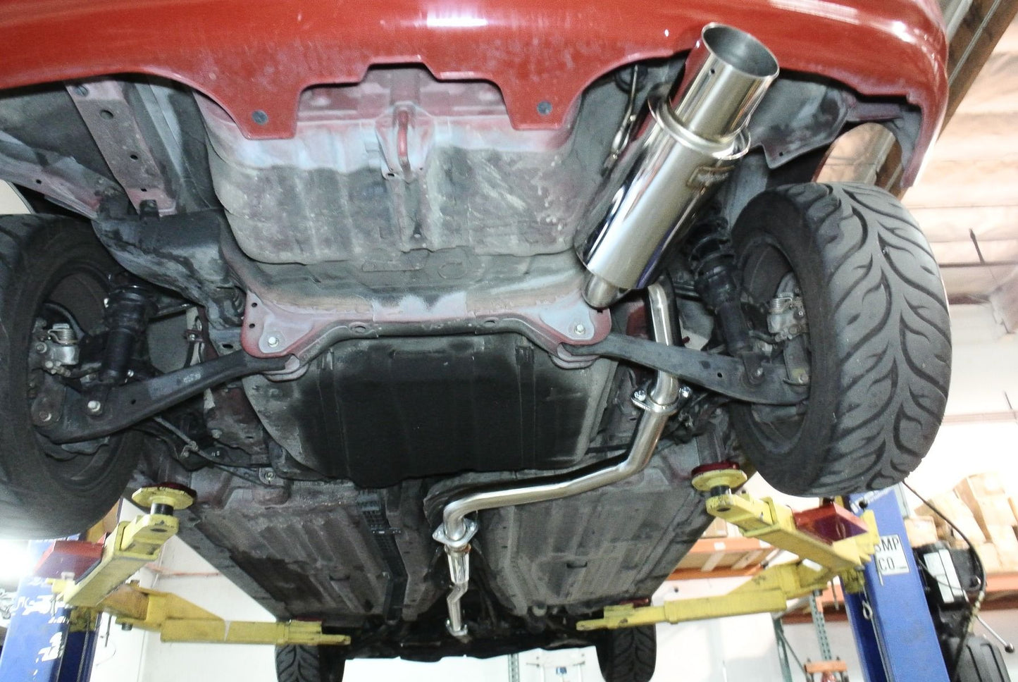 Megan Racing Drift Spec Stainless Cat-Back Exhaust System For 1996-2000 Honda Civic Hatchback