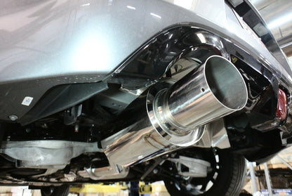 Megan Racing Single Exit Exhaust System for 2009–2021 Nissan 370Z - Stainless Tip - LWT-CBS-N7Z-DS