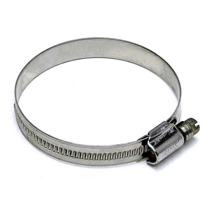 HPS Stainless Steel Embossed Hose Clamps Size 40, 10pcs Pack, 2" - 3" (51mm-76mm)