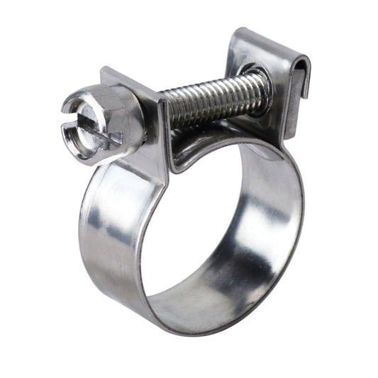 HPS Stainless Steel Fuel Injection Hose Clamp Range: 5/8 inch - 45/64 inch 16mm - 18mm